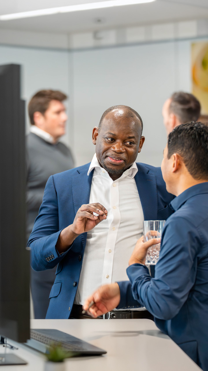 Arthur Mainja at a BDO event